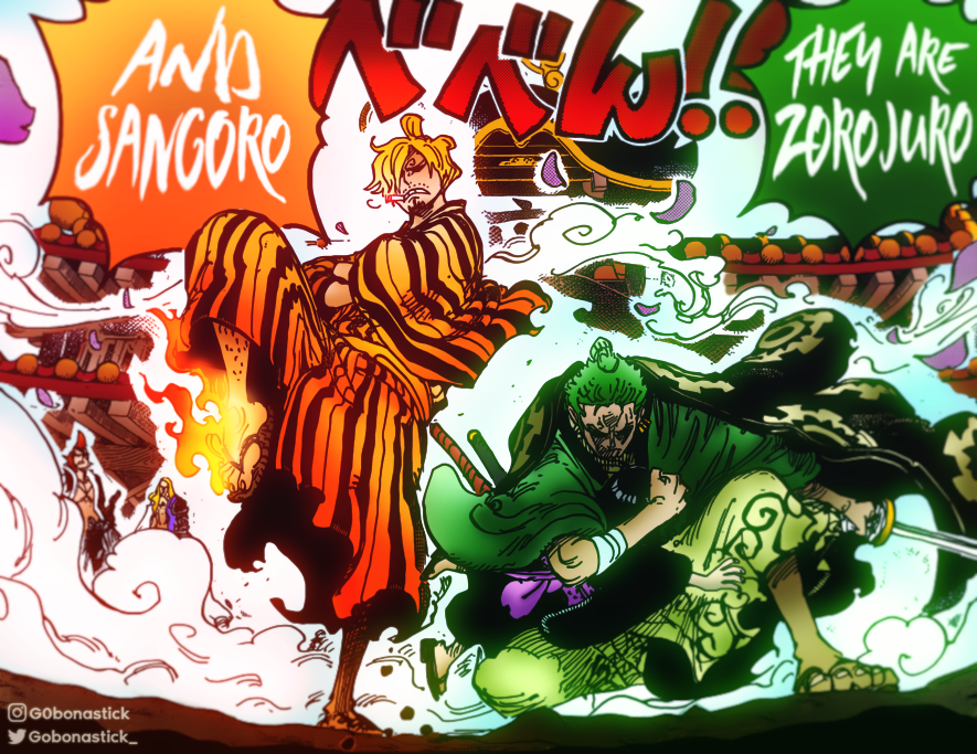Zoro And Sanji S Epic Reunion After 6 Years One Piece