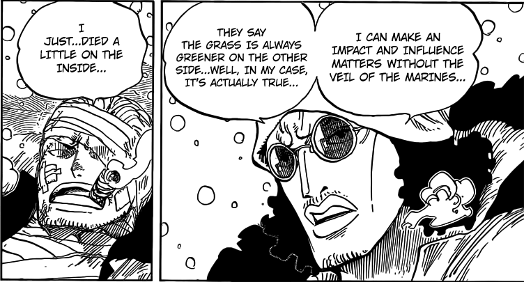 Why Aokiji joined Blackbeard Pirates - One Piece