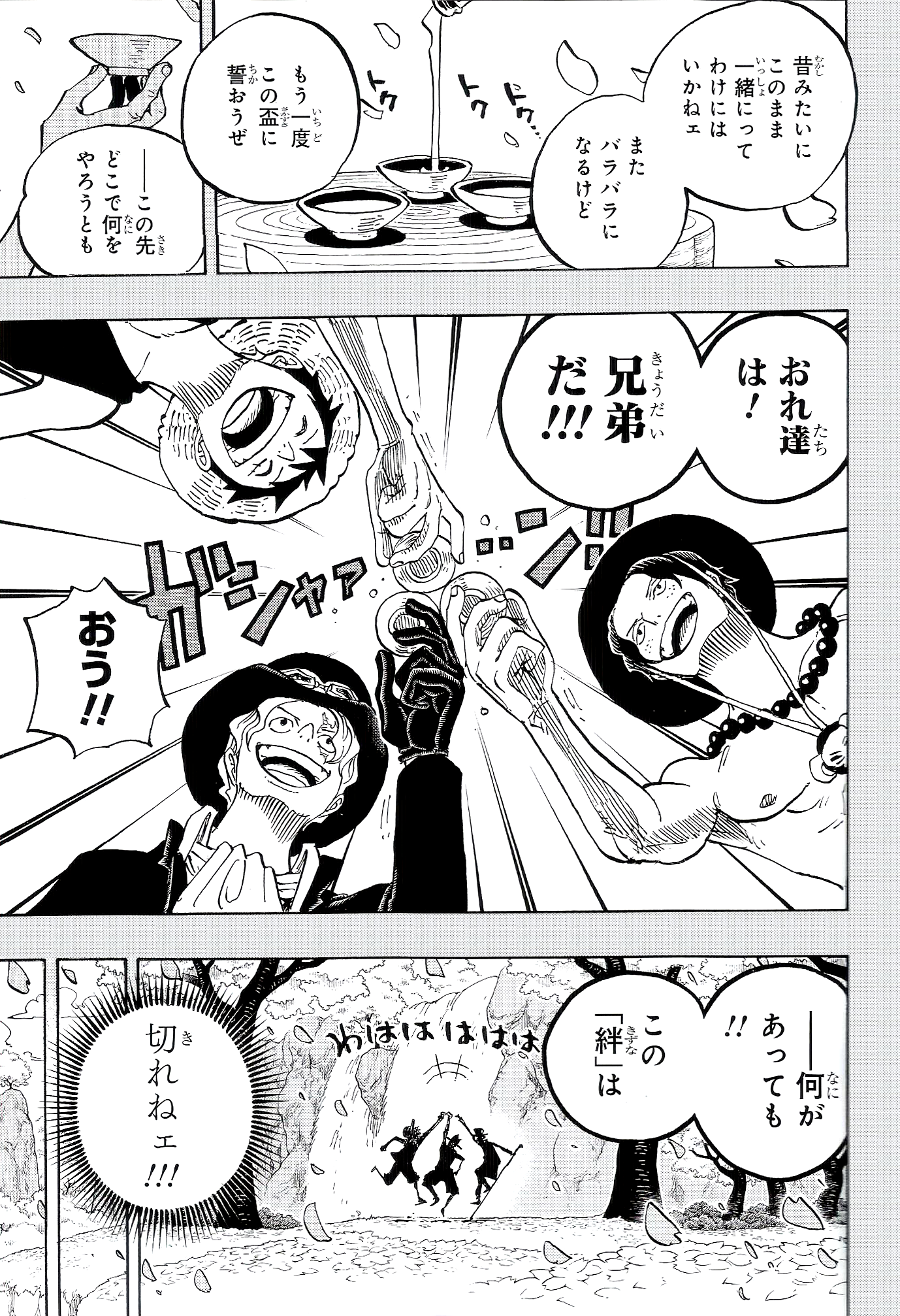 Special Episode Luff What If Sabo Saved Ace One Piece