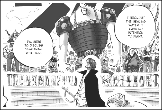 NOT IN RANGE OF SHANKS’ CONQUEROR’S HAKI - One Piece