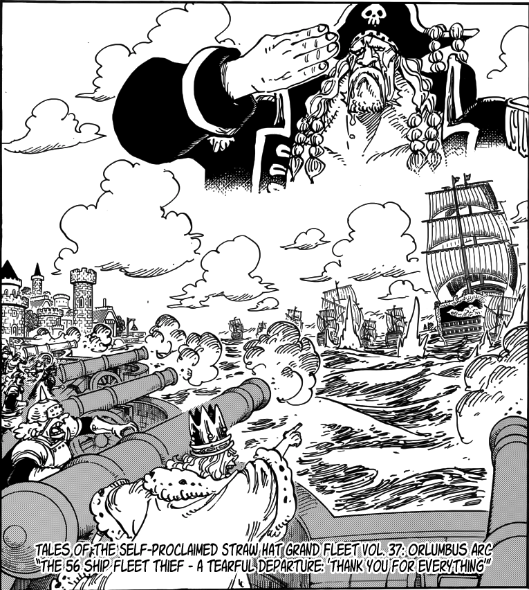 straw hat grand fleet cover story