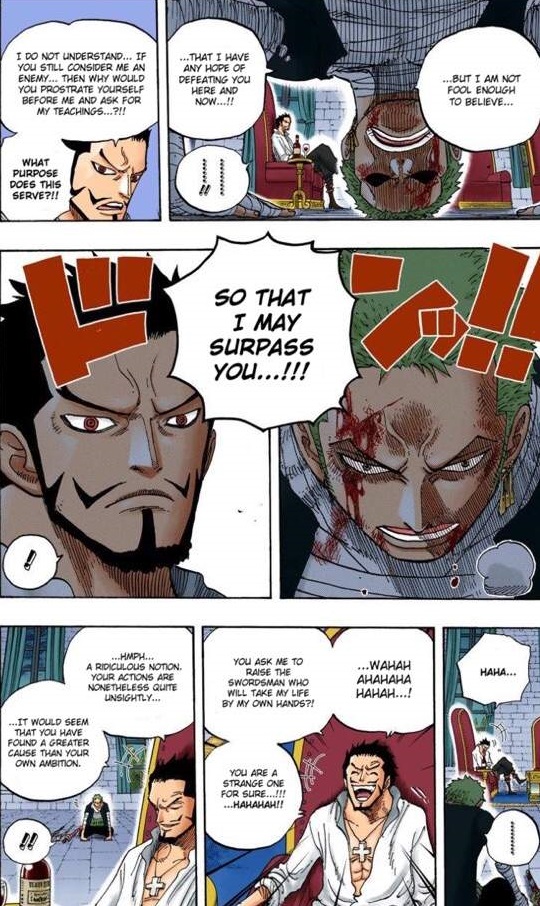 Mihawk Having His Own Crew - One Piece