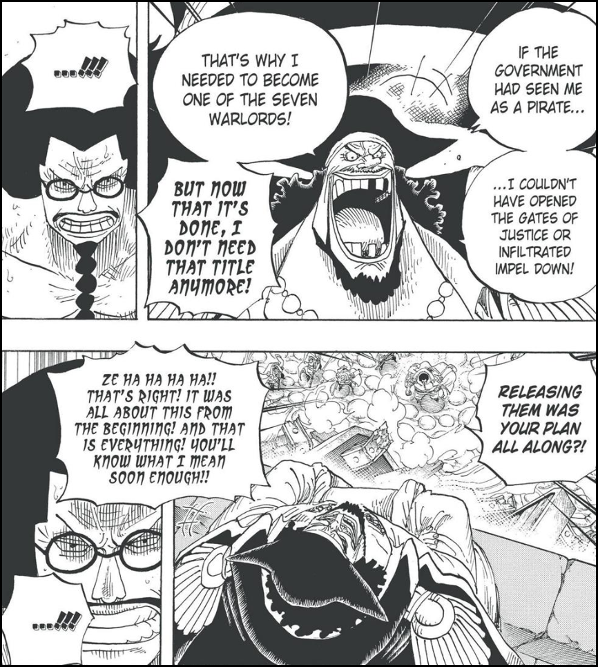 Blackbeard's plan before capturing Ace - One Piece