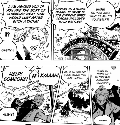 Zoro's Power Up At Wano! - One Piece