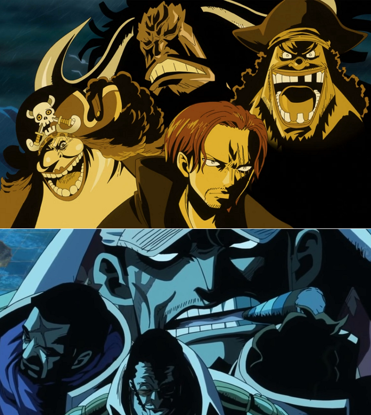 Comparison Of Emperors and Admirals' Greatest Feats - One Piece