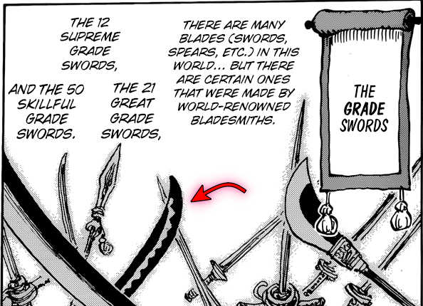 Gol D Roger’s Sword Is One The 12 Supreme Grade Swords One Piece