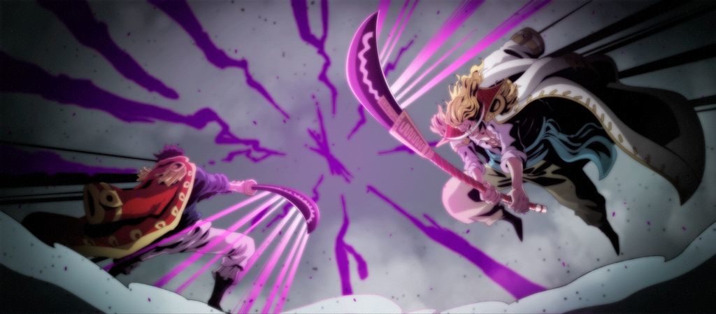 Finally The Clash Between The Two Strongest Men In The World One Piece