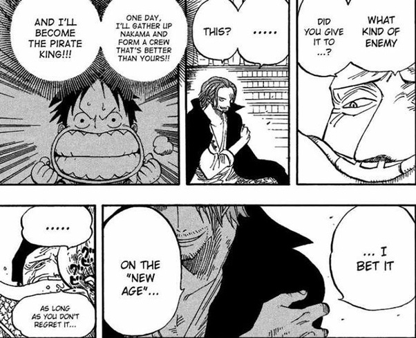 What Luffy And Roger Both Said In The Parallel Scenes One Piece