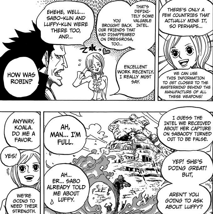 Relationship Between Nico Robin And Revolutionaries One Piece