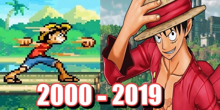 Evolution of One Piece Games ( 2000 - 2020 ) 