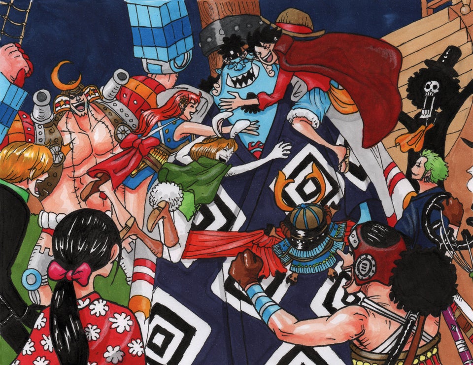 Table One Piece the Straw Hat Crew OMN1111