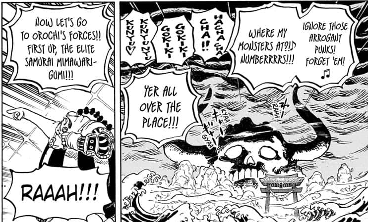 Kaido's son Yamato is a Number - One Piece