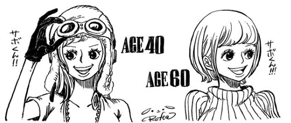 How One Piece Characters would look at 40 and 60 years old! - Pagina 3 ...