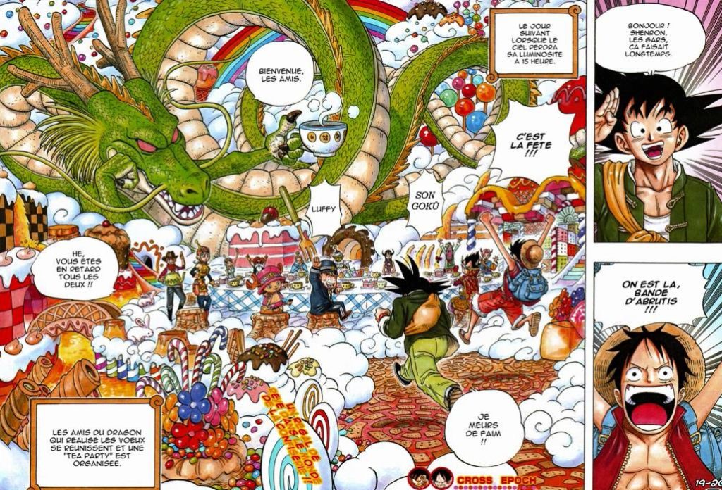 Luffy Appeared In Dragon Ball Before One Piece Launched One Piece Fanpage