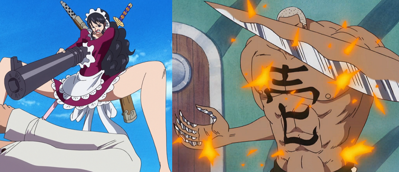 One Piece, Ton Ton vs Kilo Kilo