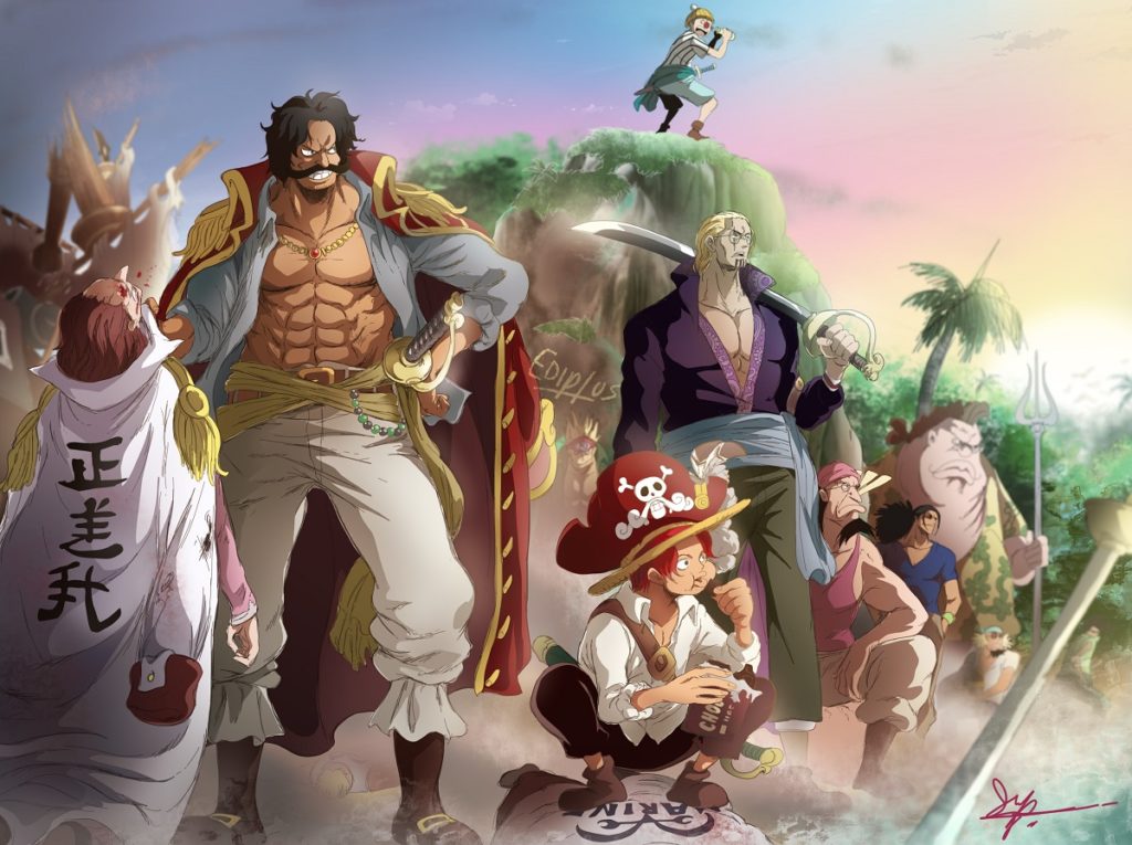 The Names Of The Roger Pirates Members Revealed One Piece