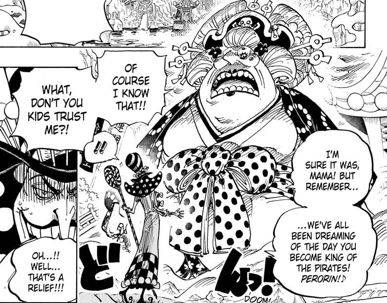 Big Mom hinted at her intent to betray Kaido in latest chapter! - One Piece