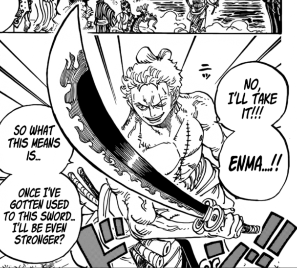 Did Kozuki Oden's Will survive through Enma sword? - One Piece