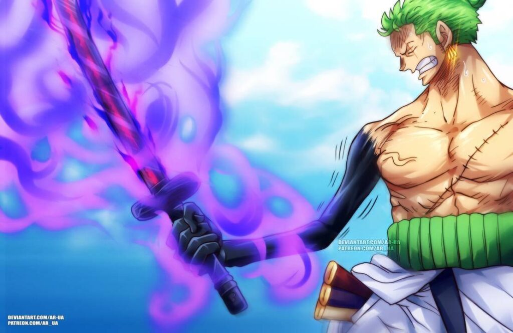 What episode does Zoro get Enma?