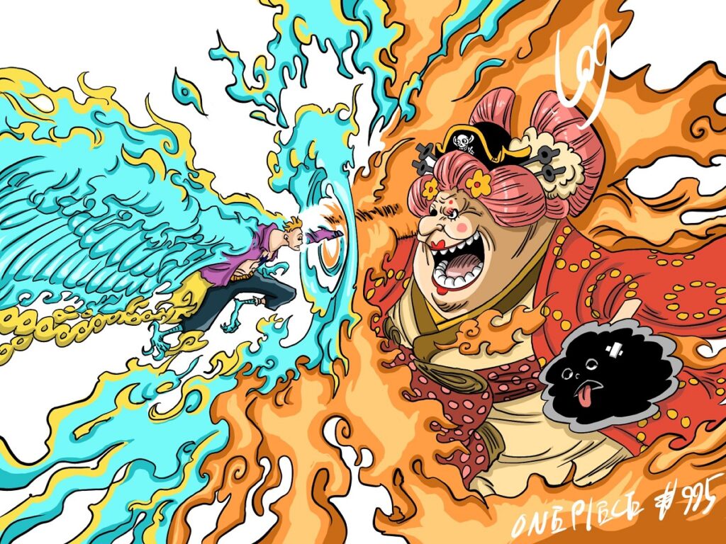 Last Chapter Shows That Marco Is As Strong As Yonko Big Mom One Piece