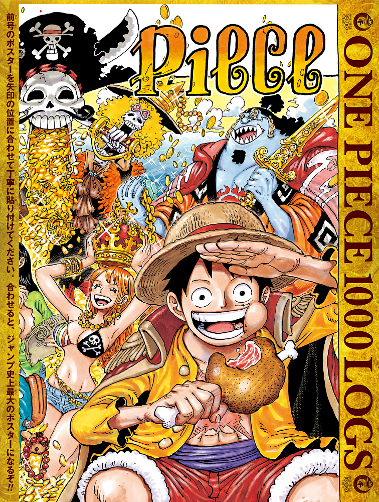 Top Characters Chapters 1 To 1000 Ranked By Number Of Chapter Appearances One Piece