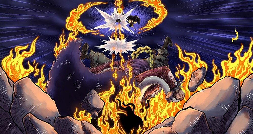 Oda S Symbolic Use Of Fire And Lightning One Piece
