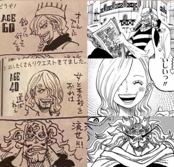 oda one piece age