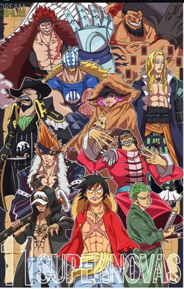 The Origin of the Names of the Supernovas - One Piece