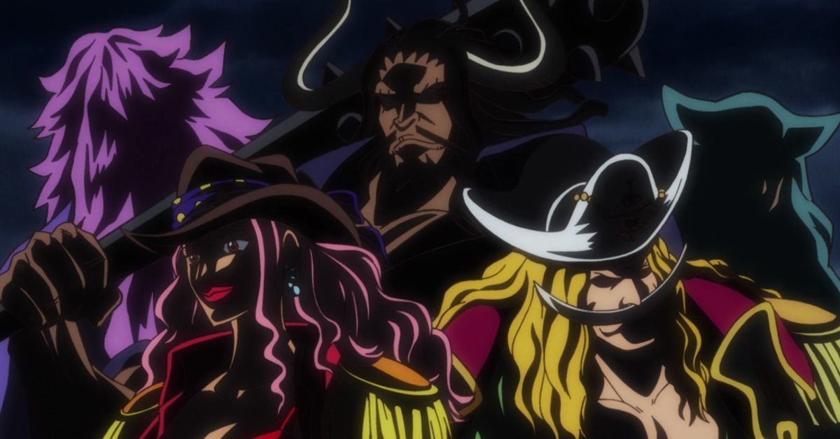 Kurozumi Higurashi is linked to Shiki and the Rocks Pirates! - One Piece