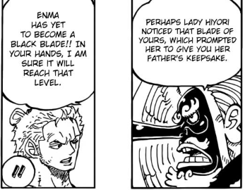 Zoro will use Conqueror's Haki to forge his Black Blades - Pagina