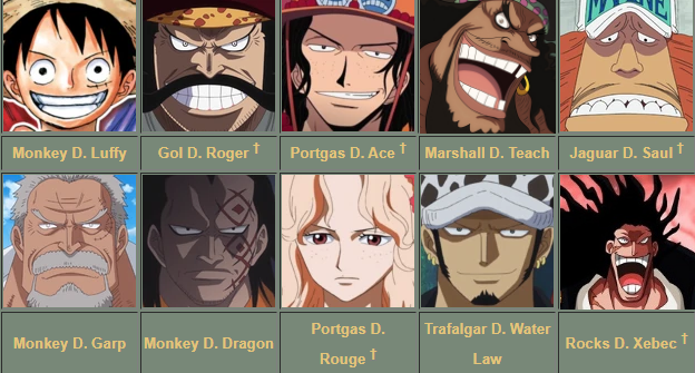 Monkey D Family Are Royals From The Ancient Kingdom One Piece