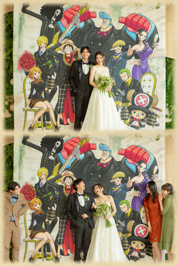 Have a One Piece Anime Themed Wedding in Japan