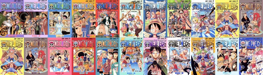 All 99 One Piece Volume Covers One Piece