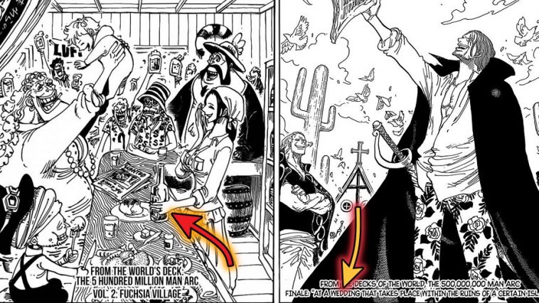 Father Of Makino S Child Hinted At On The Cover Pages Of Chapter 806 8 Archivi One Piece