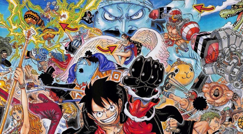 There Are Many Foreshadowings In Oda S New Color Spread One Piece