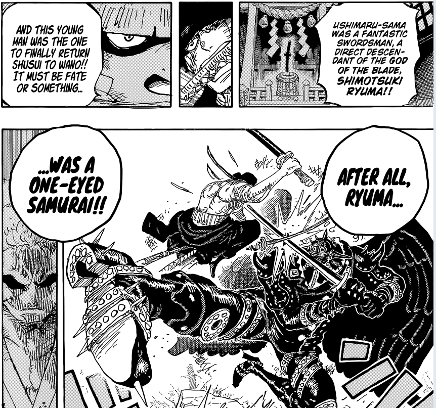 Zoro Killing Kaido Foreshadowed One Piece