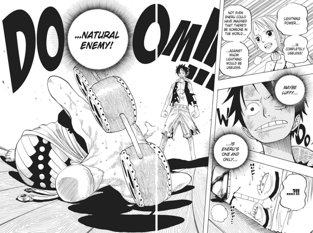 The Reason why Enel tore off his wings is strictly connected to
