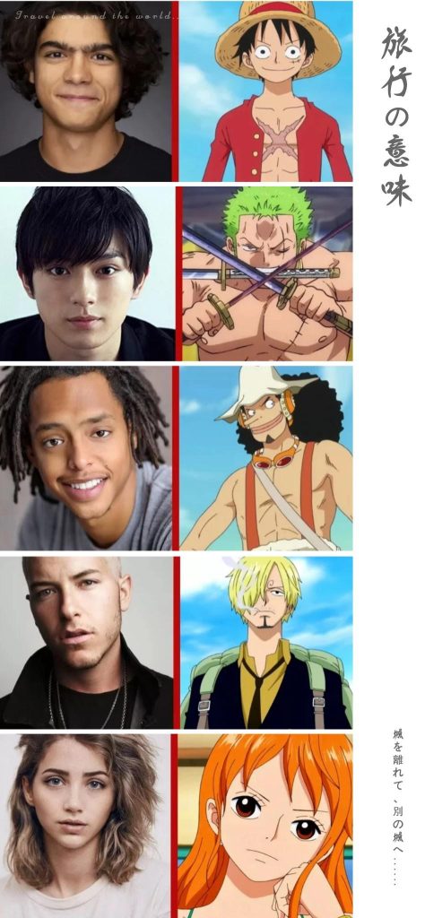 One Piece Netflix Live Action Cast Revealed One Piece