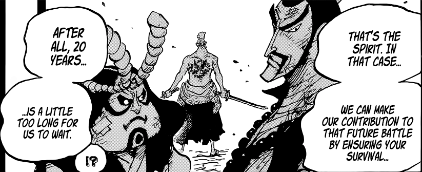 One Piece Chapter 1032 Spoilers  Zoro Unlocks Enma True Power With the  Help of Shamisen 