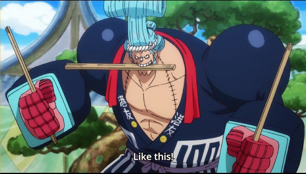 Oda Has Just Revealed How Franky Would Look At 50 And 70 Years Old One Piece