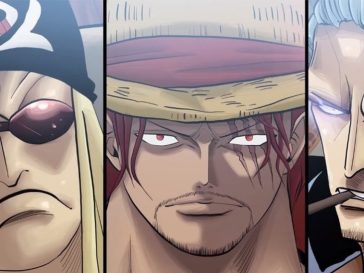 The Names of the Red Hair Pirates Members Revealed One Piece