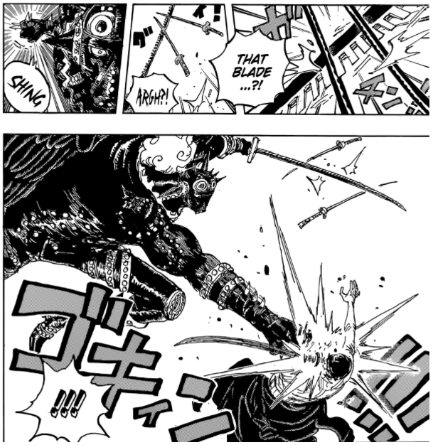 One Piece Chapter 1032: Zoro to defeat King with black blade sword  (multiple fights expected)