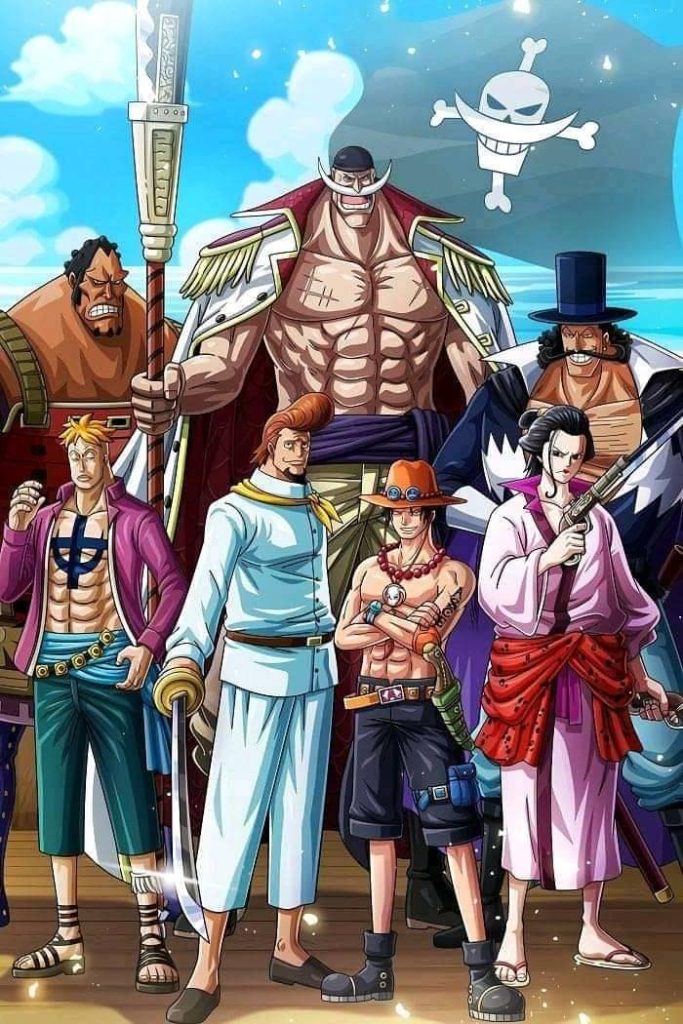 All 16 Whitebeard Pirates Commanders One Piece