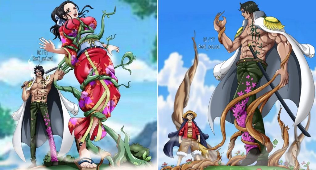 Admiral Ryokugyu Is A Logia Devil Fruit User One Piece