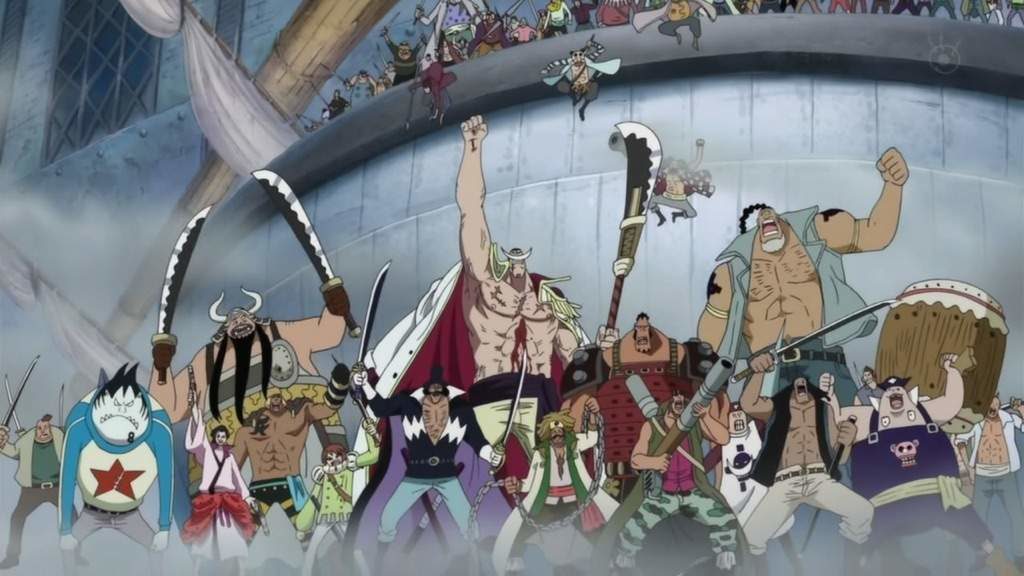 All 16 Whitebeard Pirates Commanders - One Piece
