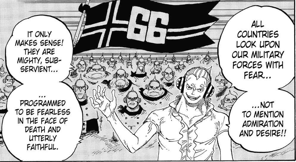 FingersCrossed on X: One Piece 1061 Spoilers . . . It's so crazy to think.  Vegapunk was first explicitly mentioned in chapter 433. That's freaking 628  chapters ago. In 2006! The idea