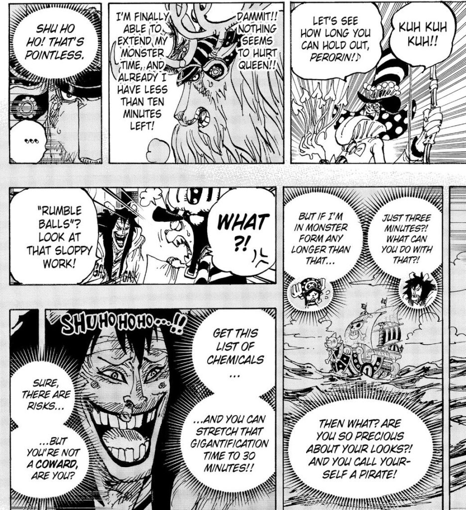 How Long Certain Fights Lasted During the Onigashima War - One Piece