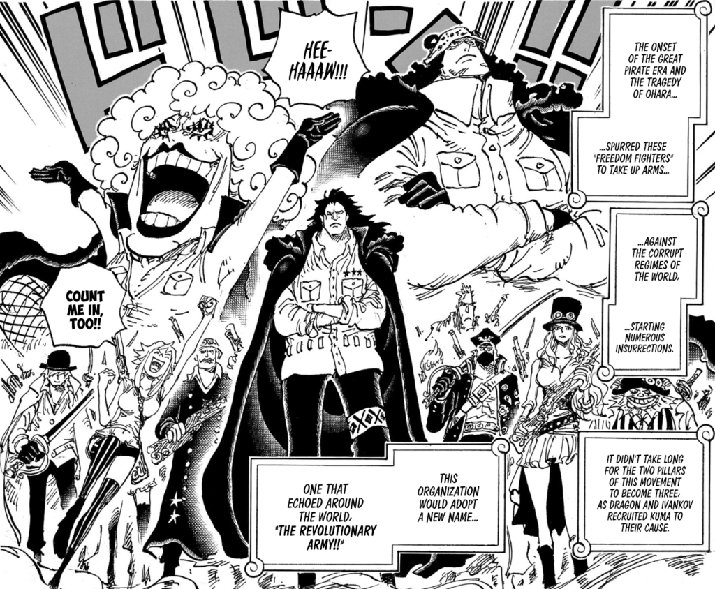 Monkey D. Dragon's Past and the Birth of the Revolutionary Army - One Piece